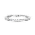 Moissanite Tennis Bracelet: 925 Sterling Silver Wedding Jewelry
