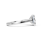 2ct Radiant Cut Moissanite Ring