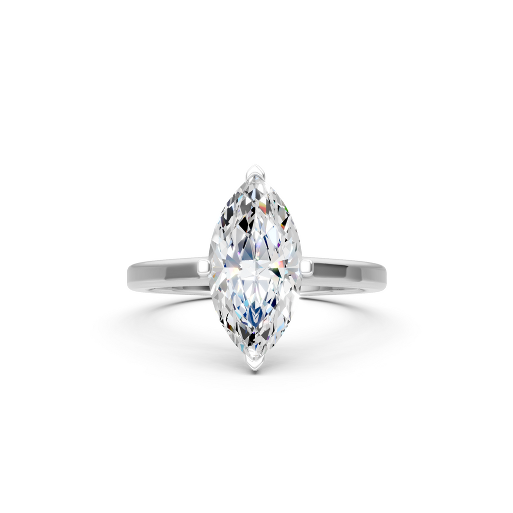 2ct Marquise Moissanite Ring