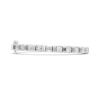 Princess Cut Moissanite Tennis Bracelet: Engagement Wedding Jewelry