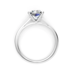 2ct Radiant Cut Moissanite Ring