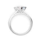 2ct Trillion Moissanite Engagement Ring