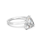 2ct Trillion Moissanite Engagement Ring