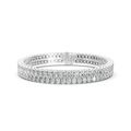 Pear Cut Moissanite Tennis Bracelet - Classic Prong Setting