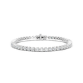 Hexagon Moissanite Tennis Bracelet, Prong Setting
