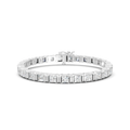 Princess Cut Moissanite Tennis Bracelet: Engagement Wedding Jewelry