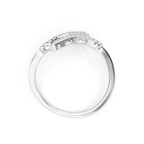 S925 Silver Moissanite Engagement Ring, Gift for Her